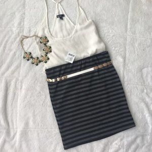 NWT URBAN OUTFITTERS striped skirt
